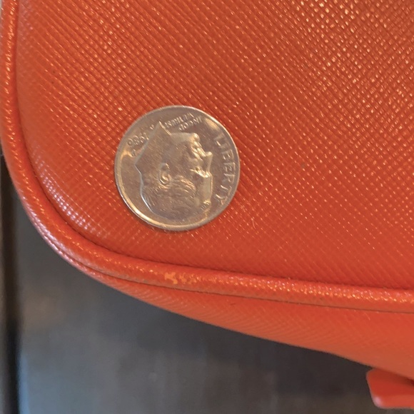 Prada Bauletto Saffiano Orange Meduim - Picture 6 of 12